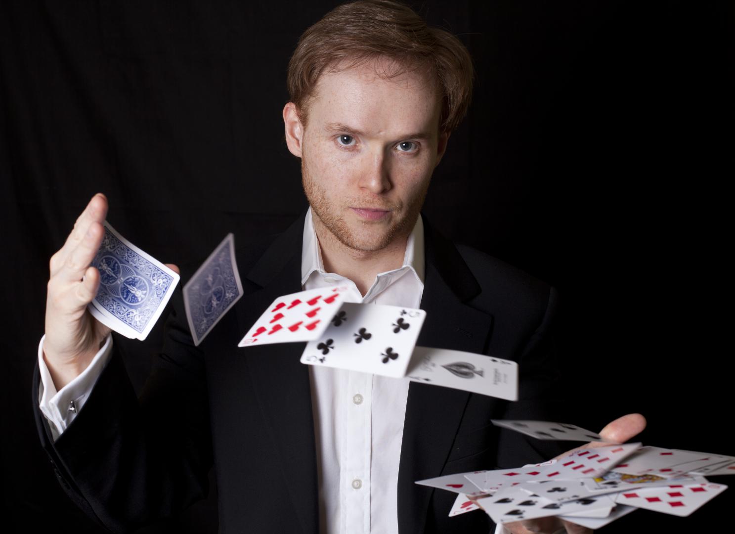 Magician in London James Pritchard